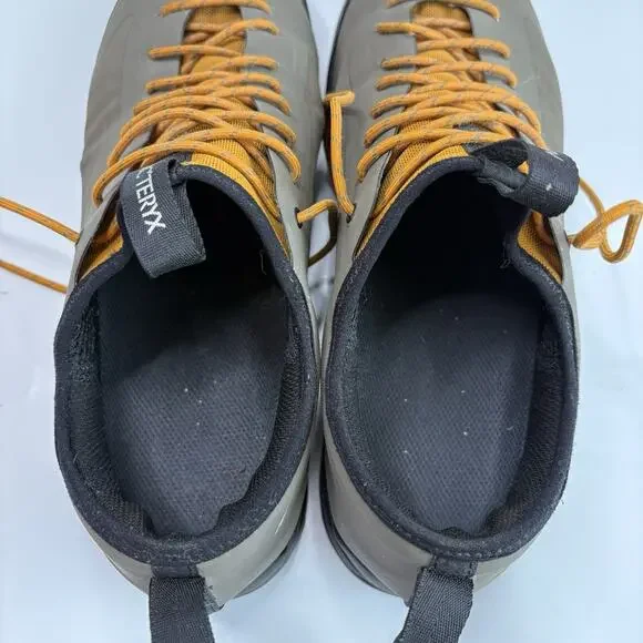 ARC’TERYX Acrux SL Approach Men’s 10 Gray Hiking/ Trail Running Shoes Vibram - Picture 10 of 12